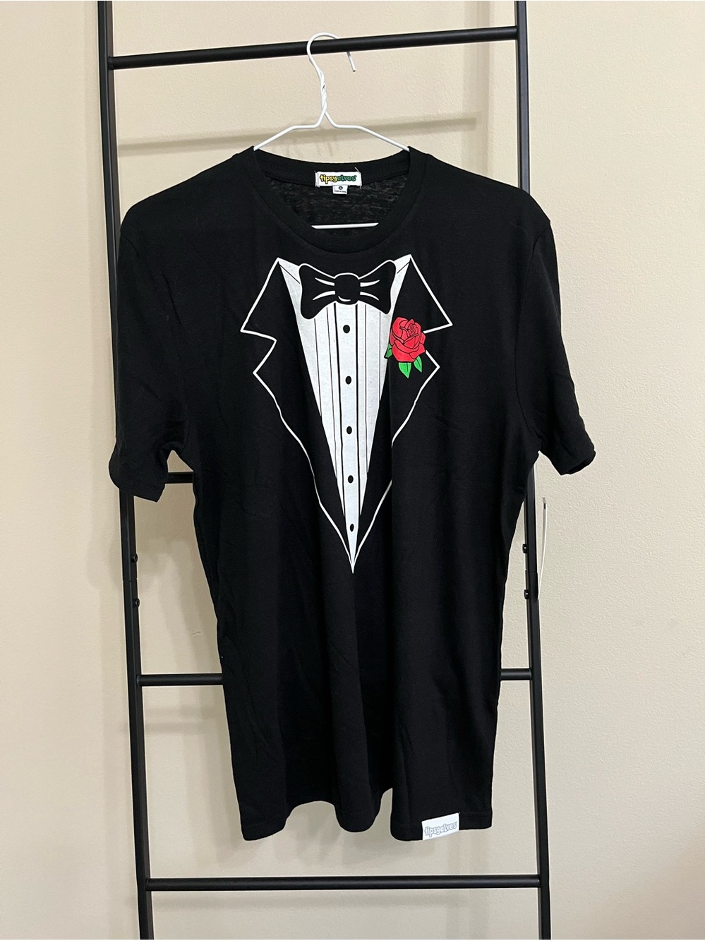 Tipsy Elves Mens Tuxedo Graphic T Shirt Costume Wedding NWT Size M